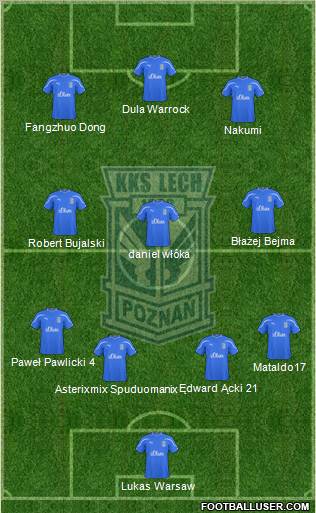 Lech Poznan Formation 2011