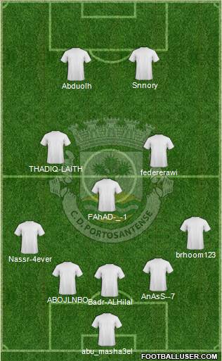 Clube Desportivo Portosantense Formation 2011