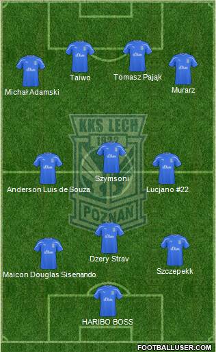 Lech Poznan Formation 2011