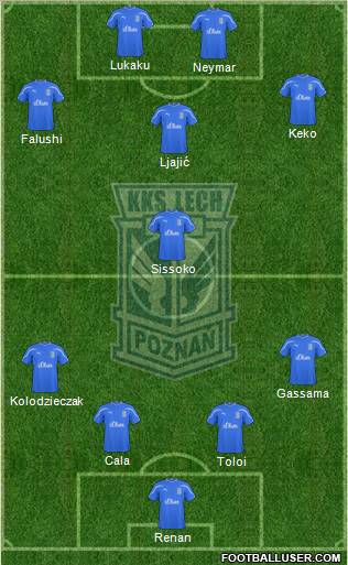 Lech Poznan Formation 2011