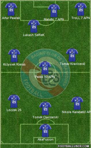 Racing Club de Strasbourg-Football Formation 2011