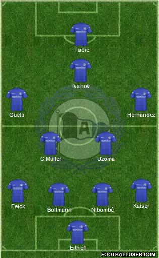 DSC Arminia Bielefeld Formation 2011