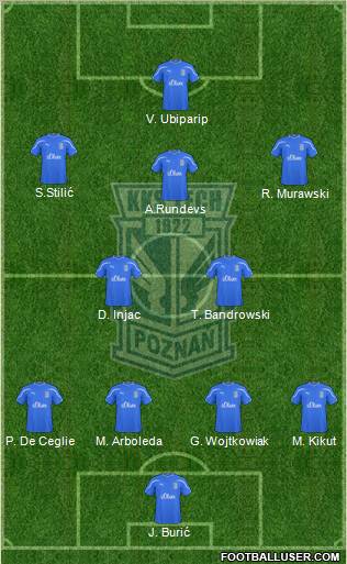 Lech Poznan Formation 2011