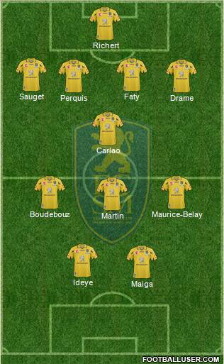 FC Sochaux-Montbéliard Formation 2011