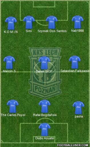 Lech Poznan Formation 2011