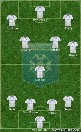 A.J. Auxerre Formation 2011