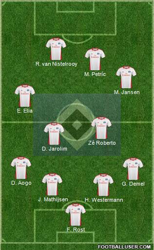 Hamburger SV Formation 2011