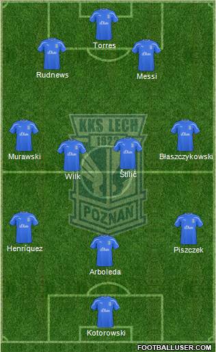 Lech Poznan Formation 2011