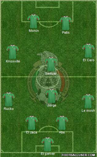 Mexico Formation 2011