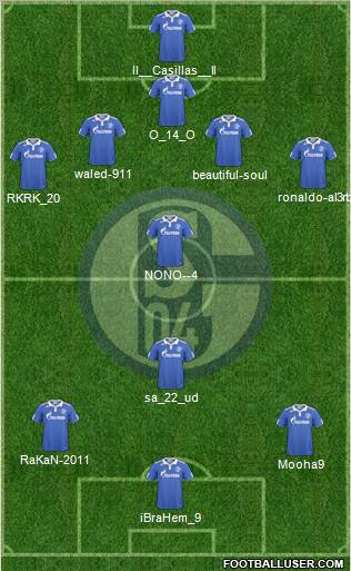 FC Schalke 04 Formation 2011