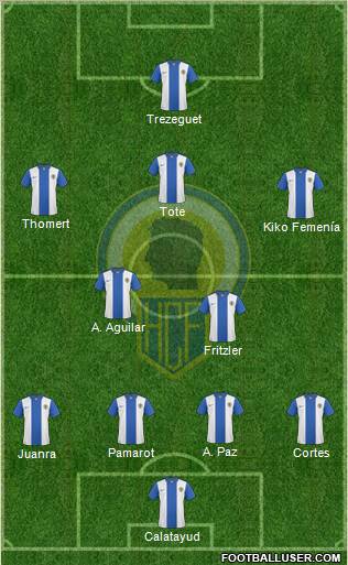 Hércules C.F., S.A.D. Formation 2011