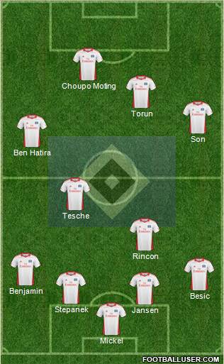 Hamburger SV Formation 2011