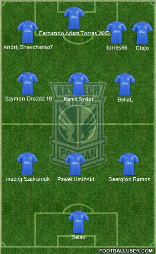 Lech Poznan Formation 2011