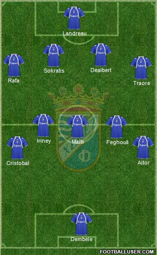 Xerez C.D., S.A.D. Formation 2011