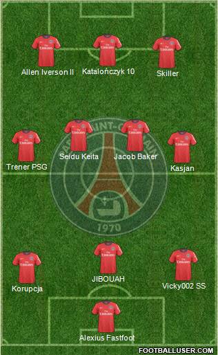 Paris Saint-Germain Formation 2011