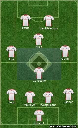 Hamburger SV Formation 2011