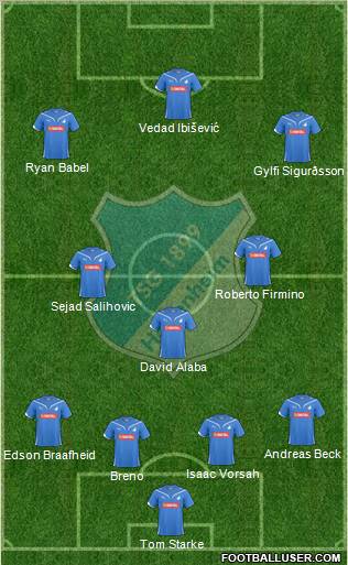 TSG 1899 Hoffenheim Formation 2011