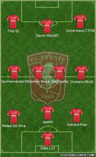 FC Twente Formation 2011