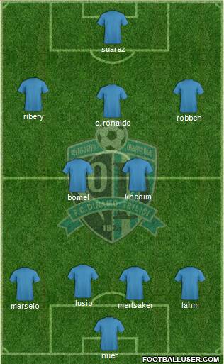 Dinamo Tbilisi Formation 2011