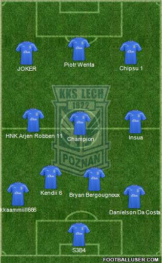 Lech Poznan Formation 2011