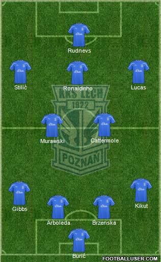 Lech Poznan Formation 2011