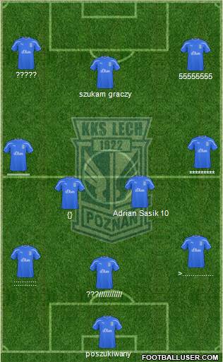 Lech Poznan Formation 2011