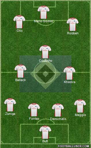 Hamburger SV Formation 2011