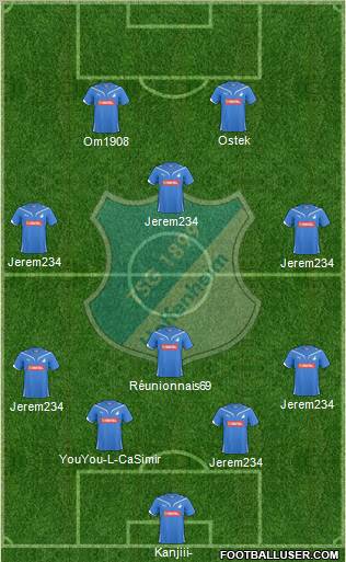 TSG 1899 Hoffenheim Formation 2011