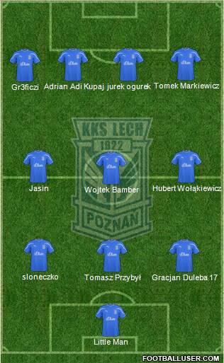 Lech Poznan Formation 2011