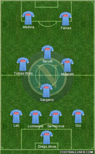 Napoli Formation 2011