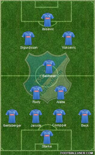 TSG 1899 Hoffenheim Formation 2011