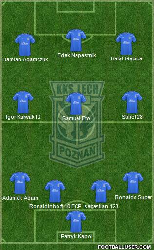 Lech Poznan Formation 2011