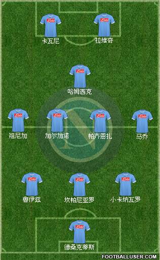 Napoli Formation 2011