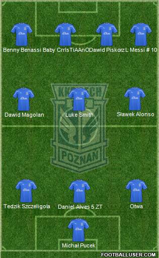 Lech Poznan Formation 2011