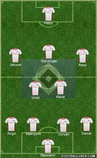 Hamburger SV Formation 2011