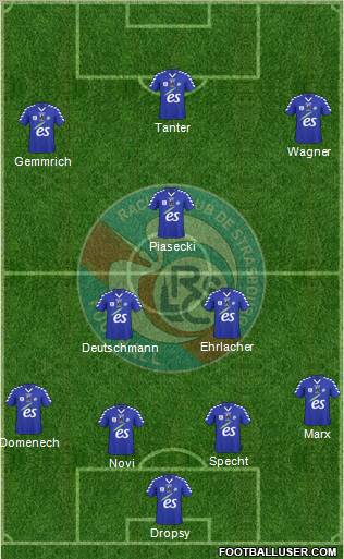 Racing Club de Strasbourg-Football Formation 2011