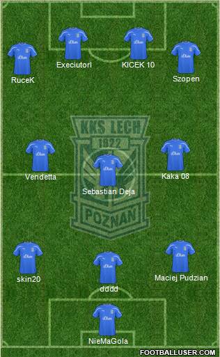 Lech Poznan Formation 2011