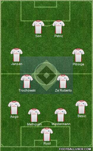 Hamburger SV Formation 2011