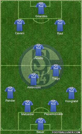 FC Schalke 04 Formation 2011