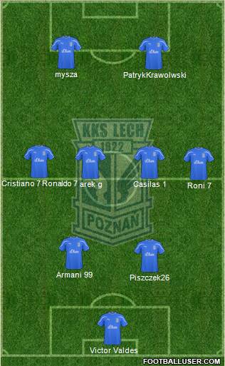 Lech Poznan Formation 2011