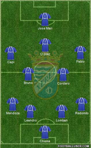 Xerez C.D., S.A.D. Formation 2011