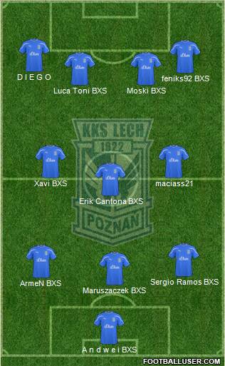 Lech Poznan Formation 2011