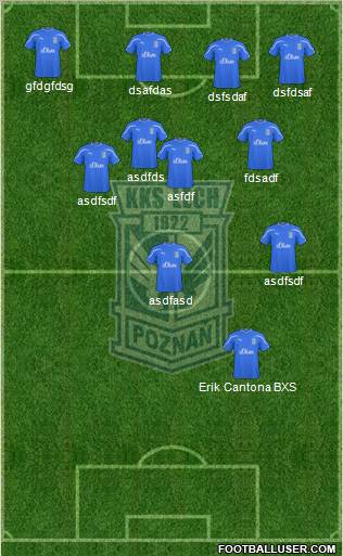 Lech Poznan Formation 2011