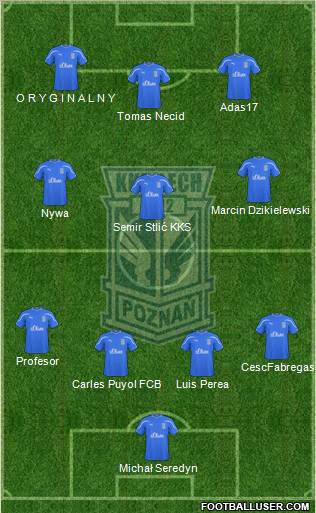 Lech Poznan Formation 2011