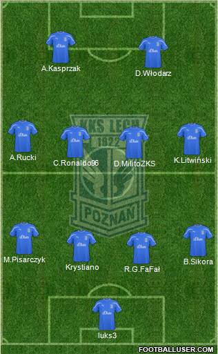 Lech Poznan Formation 2011