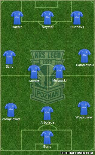 Lech Poznan Formation 2011