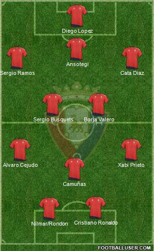 C. At. Osasuna Formation 2011