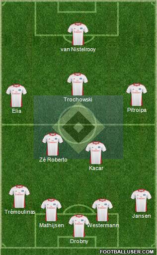 Hamburger SV Formation 2011