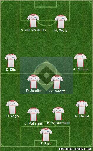 Hamburger SV Formation 2011