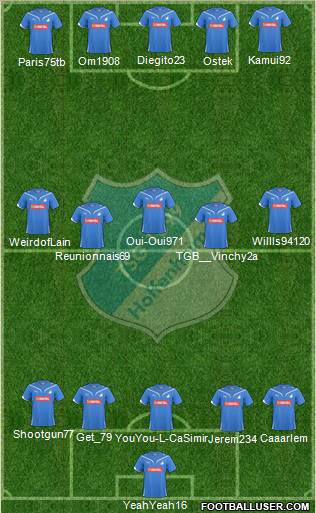 TSG 1899 Hoffenheim Formation 2011